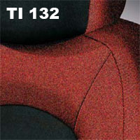 Illustration of colour SEAT LINING RED-BLACK MICROFIBER