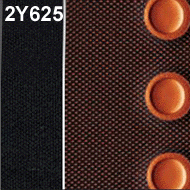 Illustration of colour SEAT LINING ORANGE-BLACK CLOTH